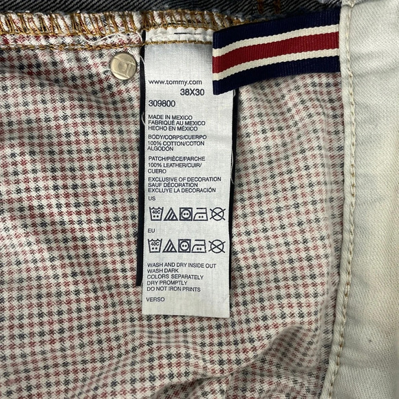 Tommy Hilfiger Men’s Jeans Classic Straight Blue Denim Size 38/30 - Picture 7 of 10